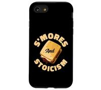 S'mores And Stoicism Funny Camping Philosophy Case for iPhone SE (2020) / 7 / 8
