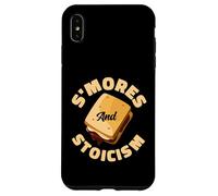S'mores And Stoicism Funny Camping Philosophy Case for iPhone XS Max
