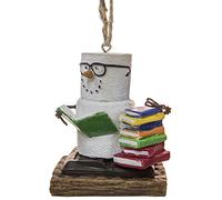 S'Mores Book Lovers Book Nerd Christmas/Everyday Ornament