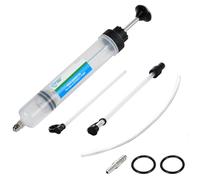 SMOTIVEPRO 500cc Oil Extractor Pump with Fluid Transfer Hose, Efficient Engine Oil Suction Syringe for Precise Oil and Fuel Changes