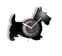 Smotly Vinyl wall clock, dog shape themed analog, the perfect wall clock gift for kids.