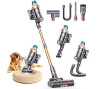 Smoture Cordless Vacuum Cleaner, 50 Kpa 600 W Stick 65 Min Runtime(Eco), Auto Suction,mattress 1 M Flex Hose,led Touchscreen