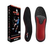 SMOU Sport Fast Sport Athletic Shoe Insoles Men Women | Memory Foam & Arch Support Inserts | Padel-Tennis-Football | Cushioning-Boost & Balance | Men's Size 7-8 US/Women´s Size 9-10 US (27,3 cm)