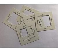 SMP 11-16 Fraction Stencils 5 Stencils (School Mathematics Project 11-16)