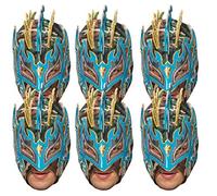 SMP419 Kalisto WWE Masks 6 Pack of Wrestling Masks Great Fun for Family, Friends and Fans