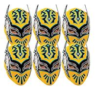 SMP420 Sin Cara WWE Masks 6 Pack of Wrestling Masks Great Fun for Family, Friends and Fans