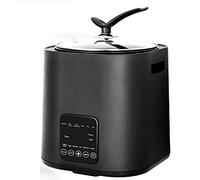 Fully Automatic Pearl Pot, 9L Commercial Milk Tea Pearl Maker,1300W Tapioca Boba Pearl Pot Cooker With Smart Control Panel, Milk Tea Boba Pot Cooker