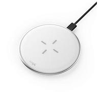 Smpl Fast Wireless Charger - 10W Wireless Charging Pad, Compatible with iPhone 13/12/Mini/Pro/11/XS Max/XR/XS/X/8/8+, Samsung Galaxy/Edge/Note- White