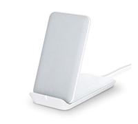 Smpl Fast Wireless Charger - Qi-Certified 10W Wireless Charging Stand, Compatible with iPhone 12/12 Pro/11/XS Max/XR/XS/X/8/8+, Samsung Galaxy S10/S10+/S10E/S9+/S9/S8/S8+/S7 edge/S7/Note 9 Note 8