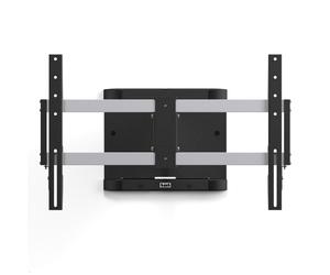 SMS ICON 3D Large swivelling TV wall mount, silver/black