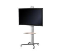 SMS Smart Media Solutions Flatscreen X FH M1455 WS TV & Display Floor Stand - Silver/White, VESA 200x200-400x800, Max 100kg