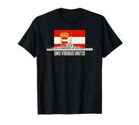 SMS Viribus Unitis Austro-Hungarian Battleship Diagram T-Shirt