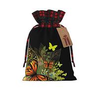SMSJTMWHN Butterfly Print Premium Gift Bag For Bulk Gifts, Perfect For Jewelry, Women & Children'S Gifts