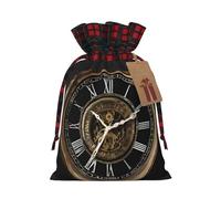 SMSJTMWHN Clock Gear Print Premium Gift Bag For Bulk Gifts, Perfect For Jewelry, Women & Children'S Gifts