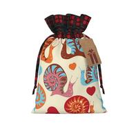 SMSJTMWHN Cute Snail Print Premium Gift Bag For Bulk Gifts, Perfect For Jewelry, Women & Children'S Gifts