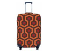 SMSJTMWHN Shining Overlook Luggage Cover Elastic Washable Stretch Suitcase Protector Anti-Scratch Cover Cute Aesthetic, Black, XL