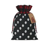 SMSJTMWHN Skull Print Premium Gift Bag For Bulk Gifts, Perfect For Jewelry, Women & Children'S Gifts