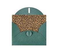 SMSJTMWHN Wild Leopard Animal Thank You Notes Dot Note Cards With Envelopes Stickers Greeting Blank Card