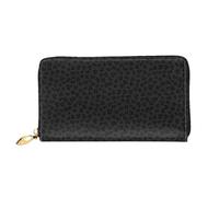 SMSJTMWHN Women Wallets Leopard Pattern Print Pu Leather Zipper Long Purse Large Capacity Cellphone Credit Card Money Holder Clutch Wallet