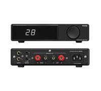 SMSL AO10 HiFi Amplifier, 2-Channel Stereo Class D Power Amp | 100W Output for Passive Speakers | Desktop Home Audio Amplifier with 12V Trigger, Treble & Bass Control, and EQ Modes