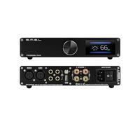 SMSL AO200 MKII HiFi Power Amplifier, 160Wx2 Mini Stereo Amplifier with MA5332MS Chip/Equalizer, BT/USB/XLR/RCA to Speakers/Subwoofer 2.1 Channel Class D Amp (AO200 MK2)