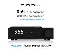 SMSL D-6s MQA Balanced DAC Bundle Deal | ES9039Q2M Preamplifer, Bluetooth