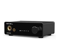 SMSL DS100 MQA DAC Headphone Amplifier CS43131 Chip Mini Stereo Audio DAC | CS43131 Chip, For Home Audio/PC/Phone, USB Optical Coaxial to RCA 6.35mm & 4.4mm Headphone Output XU316 768kHz/32Bit DSD256
