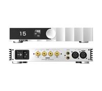 SMSL PA400 GaN HiFi Amplifier | 250W Stereo Class D Amp | XLR-Balanced, RCA, XLR-Mono Input | Home Audio Desktop Gallium Nitride Amps