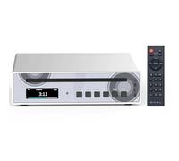 SMSL PL100PRO CD Player 2*CS43131 High-End DAC Chips RCA/Optical/Coaxial/XLR Balanced /3.5mm&4.4mm Headphone Output 200mW 32Ω, Lossless MQA Playback, CD-R/CD-RW/MP3 Disc
