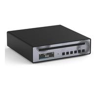 SMSL PL100PRO CD Player 2X CS43131 DAC Chip Headphone Amplifier for Hone MQA Decoding Preanplifier CD Transport RCA/XLR/3.5mm/4.4mm Headphone/Optical/Coaxial Output with Remote Control (Black)