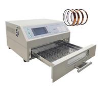 SMT Intelligent Reflow Oven T962v2.0/T-962A+,Infrared Heating,Constant Temperature Timing,0-350℃ Adjustable,Micro-Computer Control T962v2.0