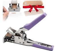 SMT Plice Pliers, Splice Cutter Pliers Manual Splicing Tool, with 4000 Pcs Copper Buckles, Stainless Steel Hardware Tools, Efficient SMD Splice Cutter Plier, for Precision Work
