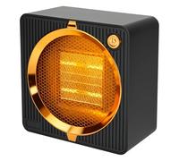 smtfcty Electric Heater, Lightweight PTC Ceramic Fan Heater 500W Energy Efficient with Overheating & 45° Tip-Over Protection, Portable Desk Electric Heaters Electric Space Heater for Office Home