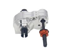 smTSRC CNC Metal 3 Stage Split Gearbox Assembly with Heavy Duty Diff Gears for 1/5 KM HPI BAJA 5B 5T SS RV RC Car Parts (Silver)