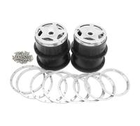 smTSRC Five-Star CNC Metal Wheel Hub Assembly for 1/5 HPI BAJA 5B 5T 5SC RC Car Parts (Silver)