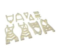 smTSRC RC Car Nylon Front and Rear A Arm Kit for 1/5 HPI Baja 5B 5T 5SC