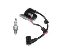 smTSRC Spark Plug and Ignition Coil Black For 23-71CC 1/5 HPI ROVAN BAJA LOSI FG GOPED RC CAR PARTS