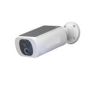 SMTYXS 2K Solar Camera Built-in Battery 3MP 2.4G WIFI Security Camera Flood Lights Basic Cloud Storage Color Night Vision(2PCS 2K Solar Camera)