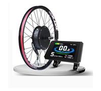 SMTYXS 72V 3000W Electric Bike Conversion Kit Rear Rotate Wheel Hub Motor Dropout 135mm For E-Bike 20/26/27.5/28/29inch(3000W LCD8H Set,24in)