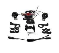 SMTYXS E-bike Light Conversion Kit 12V 24V 36V 48V 52V 60V 72V Electric Bicycle Lamp Set Dual Headlights Turn Signal Brake Lights Horn(For JULET 913 9pin)