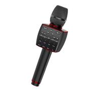 SMTYXS Karaoke Microphone Bluetooth Wireless Professional Dynamic Mic Portable Singing Machine For Home KTV Party Adult/Kid Gift(Black)