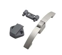 SMTYXS RV Push Button Pull Locks Furniture Cabinet Doors Curved Bow Handle Pop Storage Door Solid(L15983)