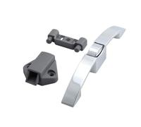 SMTYXS RV Push Button Pull Locks Furniture Cabinet Doors Curved Bow Handle Pop Storage Door Solid(L15981)