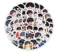 SMTZ-60pcs Cute Cartoon Reverse War Male God Jie Graffiti Sticker Support Decoration Envelope Phone Case Water Cup Vinyl Sticker