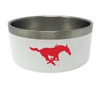 SMU Tigers 32 Oz Stainless Steel Dog Food & Water Bowl - NCAA Officially Licensed