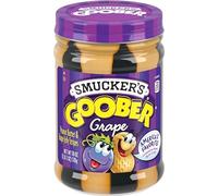 Smucker's Goober Peanut Butter & Grape Jelly Stripes - 18 oz Glass Jar