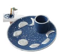 Smudge Bowl, Ceramic Incense Holder, Holder For Burning, Ceramic Incense Holder For Palos Santo Sticks, Incense Holder For Sticks, Bundle Smudge Bowl, Smudging Plate For White