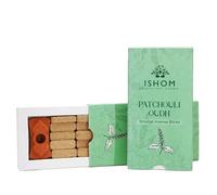 Smudge Incense Bricks (15pcs + 1 Holder) | Made with Patchouli Leaves and Oudh Oil | Long Lasting Aroma for Air Purification and Mental Clarity | Ideal for Meditation, Home puja or Aromatherapy