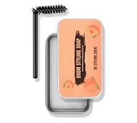 Smudge-Proof Clear Eyebrow Gel for Natural Brows - Long-Lasting Styling Pomade with Quick-Dry Honey Peach Wax and Lightweight Soap Kit for Easy Shaping
