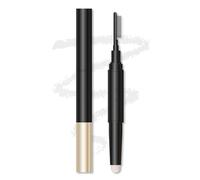 Smudge-proof eyebrow pencil, 2-in-1 eyebrow pencil, easy to apply and shape, long-lasting waterproof and sweatproof, creating a natural and refined makeup effect.